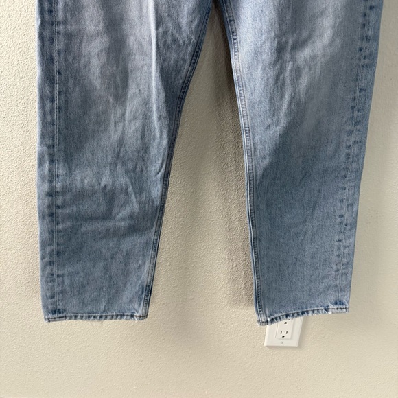 AGOLDE 90's Mid Rise Loose Fit Jeans Snapshot Denim NWT Distressed Women’s 27 - Picture 7 of 16